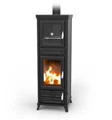Poêle à bois Thermorossi Anna Evo 5 Easy gris anthracite