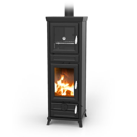 Poêle à bois Thermorossi Anna Evo 5 Easy gris anthracite