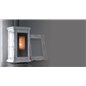 Poêle à bois Thermorossi Saint Moritz Evo Wood Maiolica Blanc