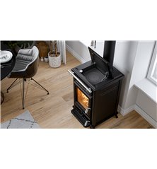 Poêle cuisinière à bois Thermorossi Filo Evo 5