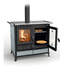 Cuisinière à bois Thermorossi Margherita Evo Stone pierre ollaire