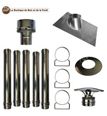 Kit création de conduit intérieur mural DP150 - 5m