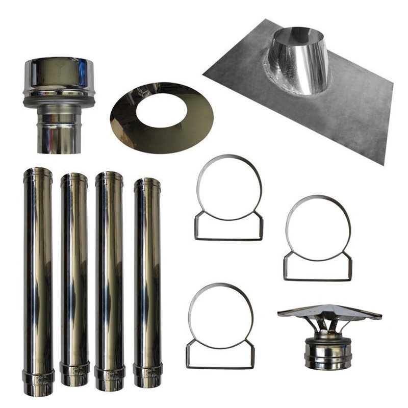 Kit création de conduit intérieur mural DP150 - 4m