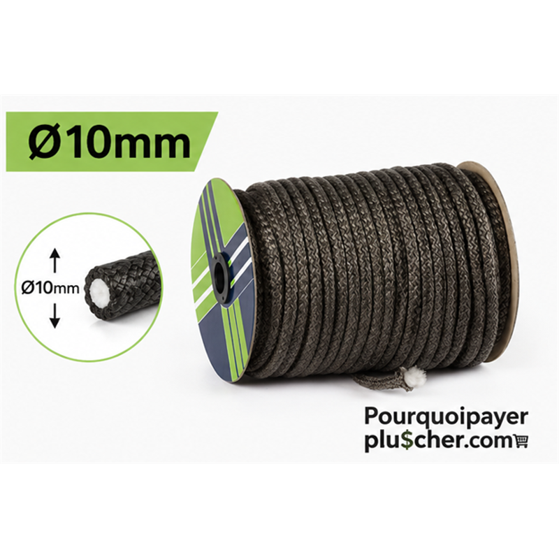 Joint rond Ø 10 mm au mètre