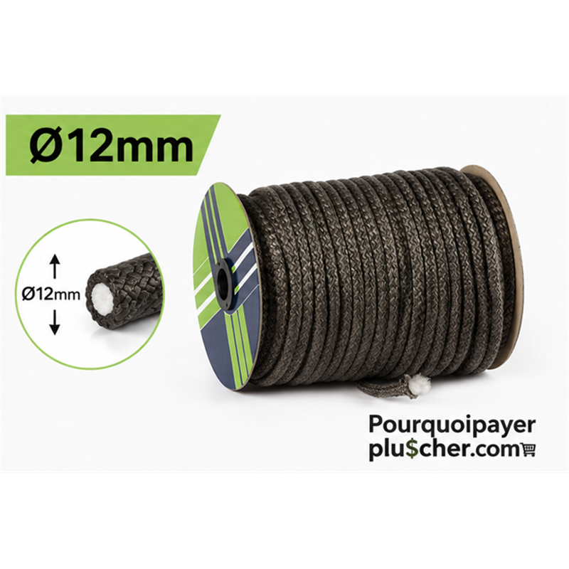 Joint rond Ø 12 mm au mètre