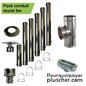 Kit création conduit isolé Ø150mm extérieur - 5m