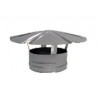 Chapeau chinois double paroi - Ø int/ext: 150-200