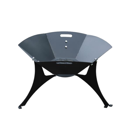 Brasero acier noir - Diamètre 85 cm