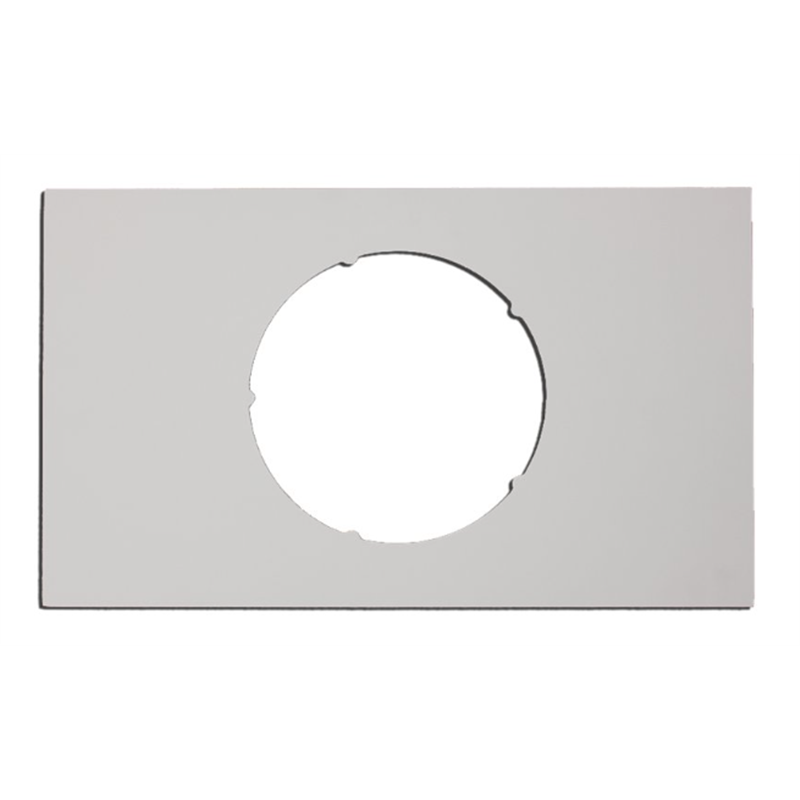 Plaque de finition plafond blanche 500x300mm Ø 130