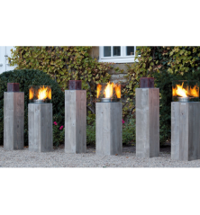 Torche bioéthanol SF/01 - Hauteur : 117 cm