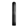 Longueur droite acier noir 500 mm avec trappe d'inspection - Ø 150