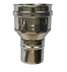 Réduction simple paroi inox - Ø 60 M - 80 F