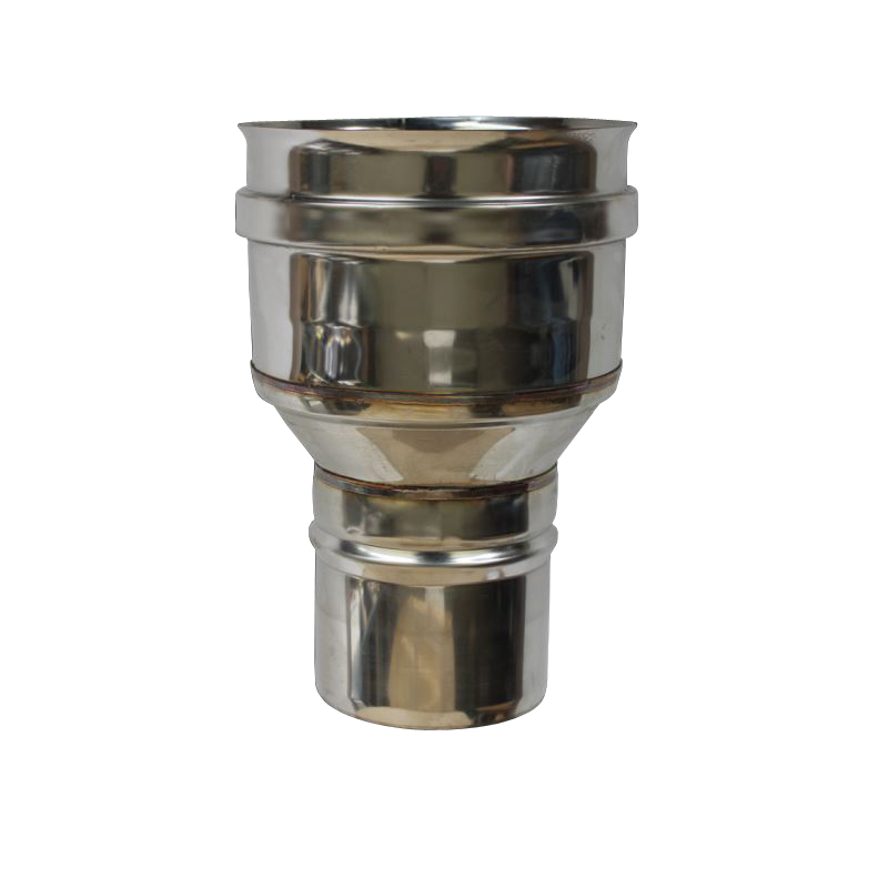 Réduction simple paroi inox - Ø 80 M - 120 F