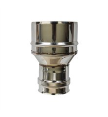 Réduction simple paroi inox - Ø 130 F - 140 M