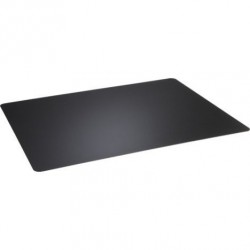 Plaque de sol forme F en acier noir - 900 x 1000 mm