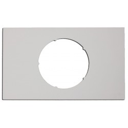 Plaque de finition plafond blanche 500x300mm Ø 130