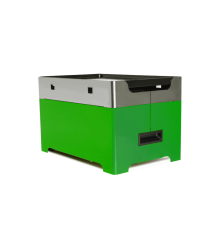 Barbecue à granulés nomade vert