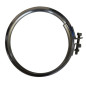 Collier de jonction simple paroi inox - Ø 150