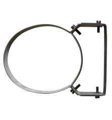 Collier de fixation mural réglable de 0 à 15 cm - Ø 200