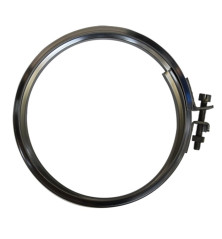 Collier de jonction simple paroi inox - Ø 200