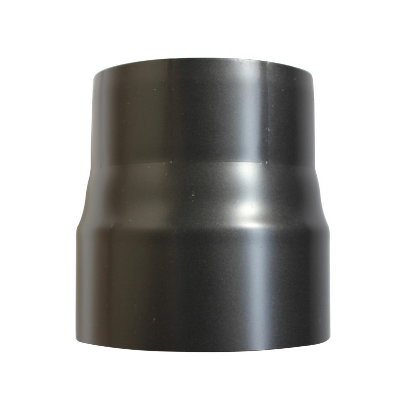Réduction acier noir - Ø 80 M - 100 F