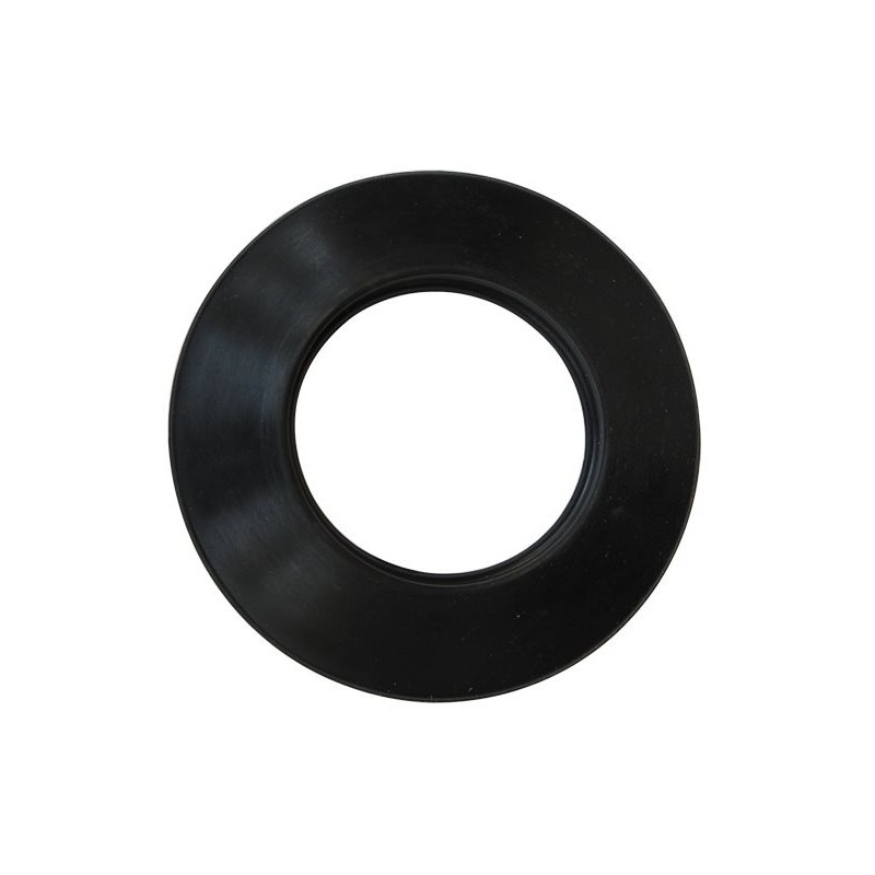 Rosace silicone noir - Ø 80 mm