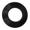 Rosace silicone noir - Ø 80 mm