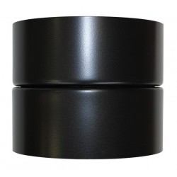 Element anti-condensation acier noir - Ø 120