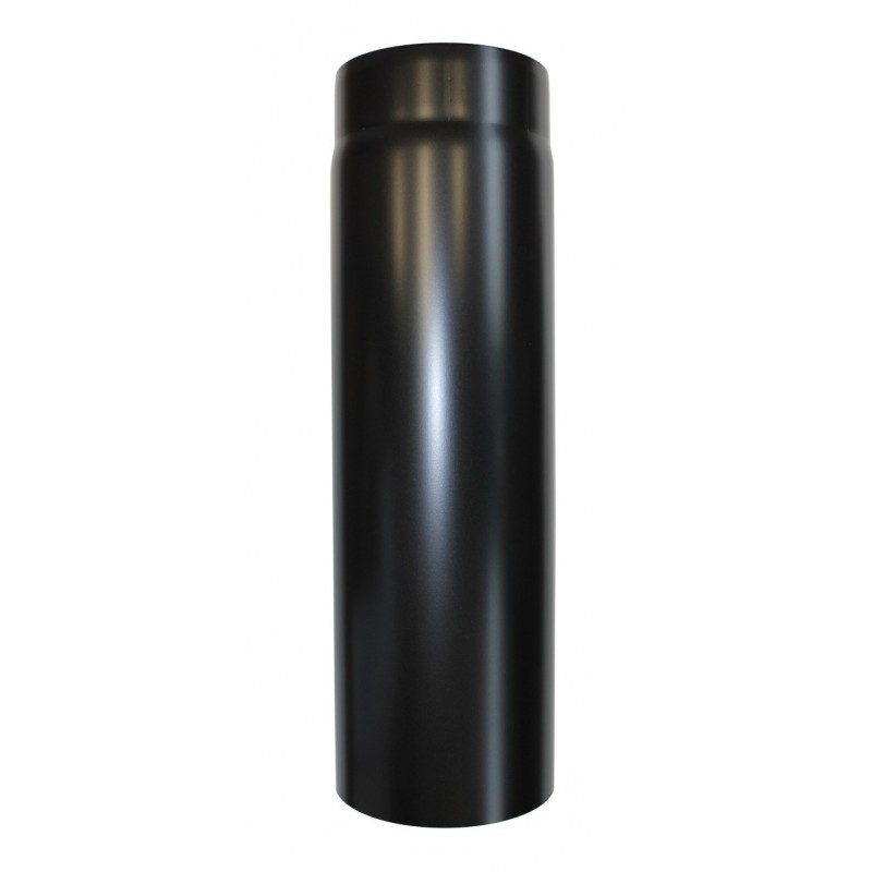 Longueur droite acier noir 500 mm - Ø 130
