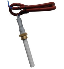 Bougie céramique 150 W complète sans tube avec vis 3/8''