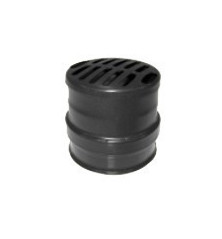 Grille femelle noir - Ø 80