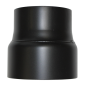 Réduction acier noir - Ø 130 F - 150 M