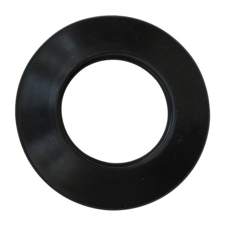 Rosace silicone noir - Ø 80