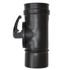 Té avec trappe de nettoyage - Ø 80