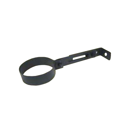 Collier de fixation réglable noir - Ø 100