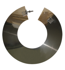 Kit création de conduit intérieur mural DP80 - 3m