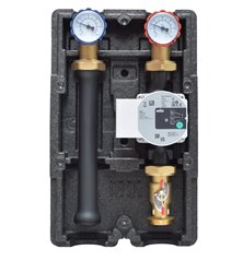 Groupe de circulation ECS SA 125 - isolation -pompe Wilo Yonos Para 25/6