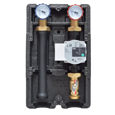 Groupe de circulation ECS SA 125 - isolation -pompe Wilo Yonos Para 25/6