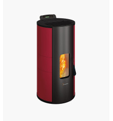 Poêle à pellet étanche Termovana LOUVRE/LISA 9.0 Rouge