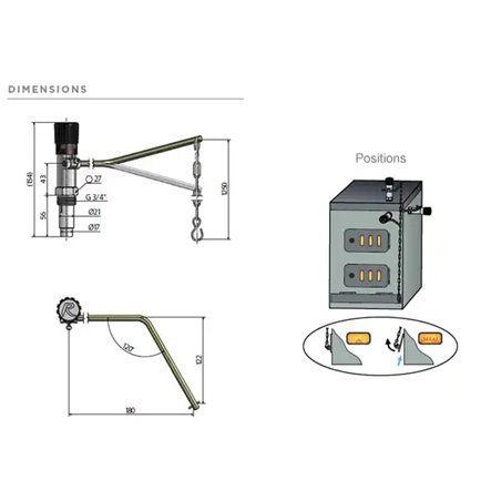 Régulateur de combustion manuel RT4