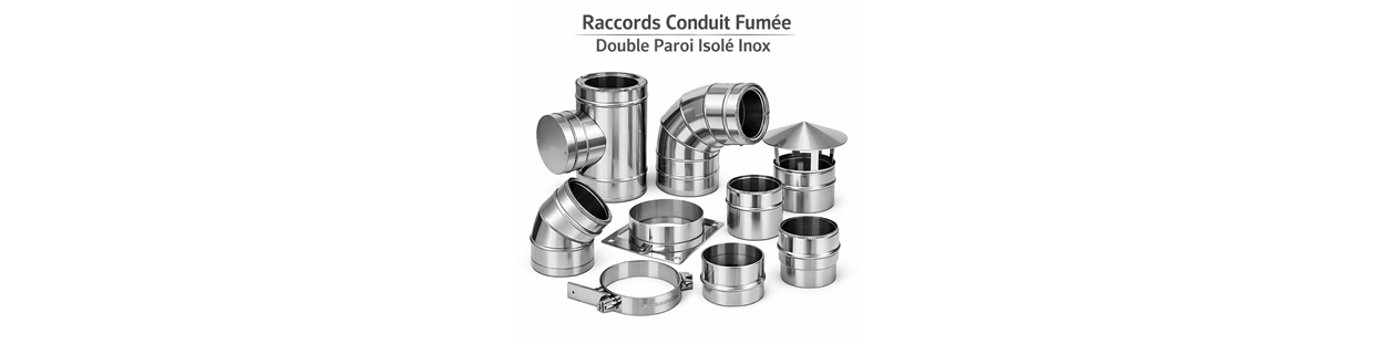 Conduit double paroi isolé
