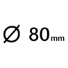 Diamètre 80mm