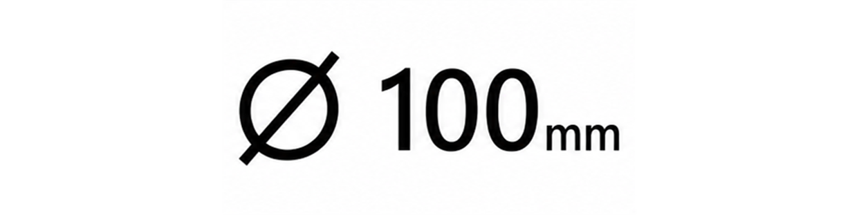 Diamètre 100mm