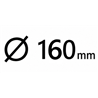 Diamètre 160mm